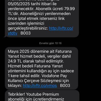 Kullanmadığım Youtube Premium İçin Haksız Ücret Tahsilatı