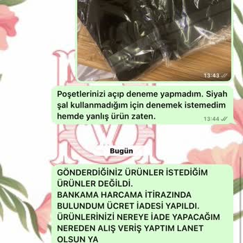 Yanlış Ve Eksik Ürün, İletişimsiz Hizmetle Karşılaştım