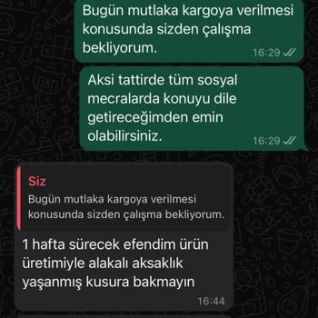 Eksik Ürün Ve Yetersiz Müşteri Hizmetiyle Mağduriyet