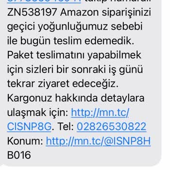 Kargom Teslim Edilmedi, Bilgilendirme Ve Destek Alamadım