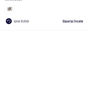 Kampanyalı Klima Siparişim Keyfi Olarak İptal Edildi, Mağdur Edildim