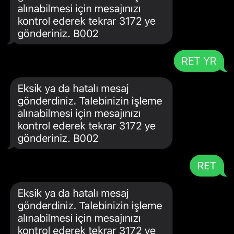 SMS İptali Gerçekleştirilmiyor, Mesajlar Devam Ediyor