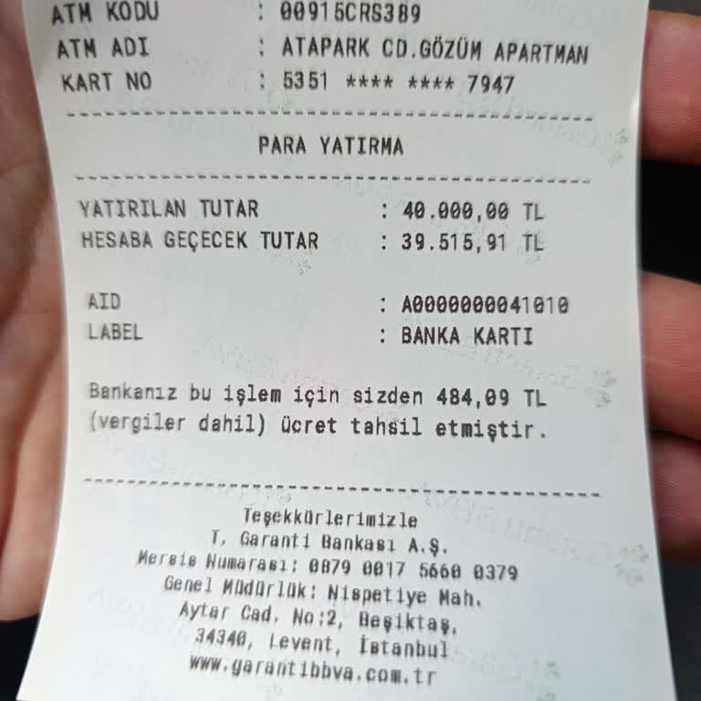 Yanlış Kartla Para Yatırmada Yüksek Komisyon Ve Yetersiz Destek