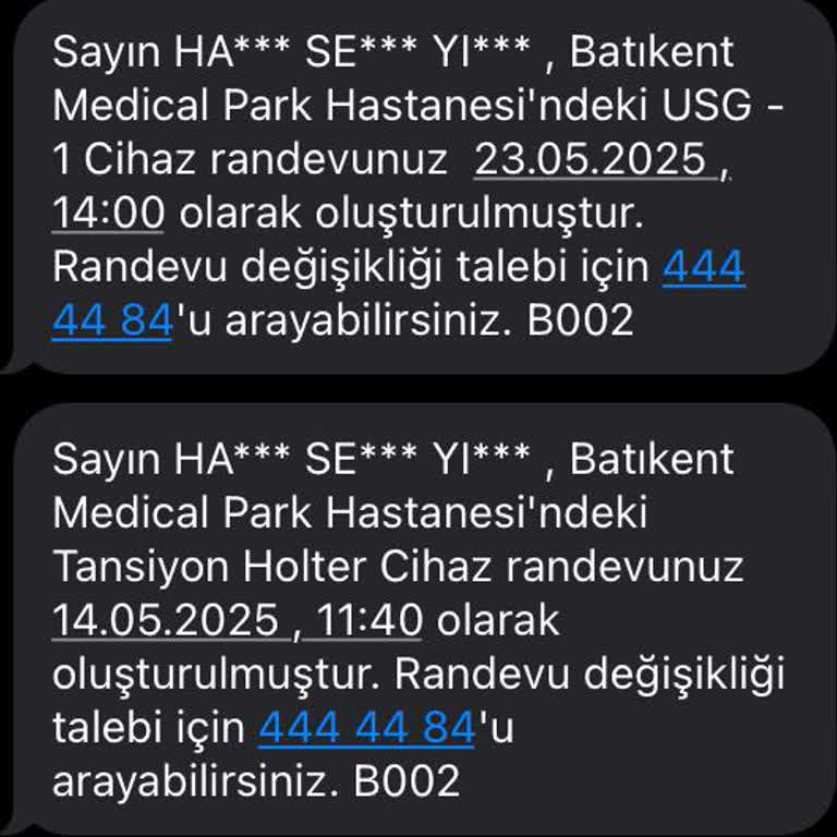 Medical Park Hastanesi Özel Hastanede Ultrason Randevu Süresinin Uzunluğu Mağduriyet Yaratıyor
