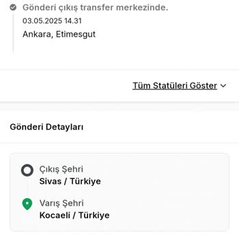 Kargom Teslimat Bölgesi Dışında Farklı Bir Şehre Bırakıldı