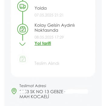 Kargom Teslimat Bölgesi Dışında Farklı Bir Şehre Bırakıldı