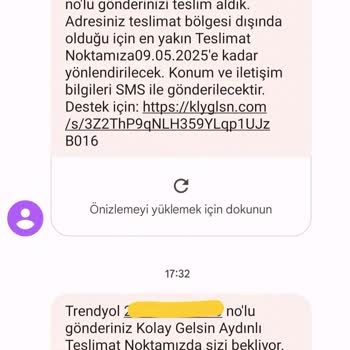 Kargom Teslimat Bölgesi Dışında Farklı Bir Şehre Bırakıldı