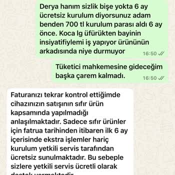 LG OLED TV Garanti Kapsamında Servis Desteği Alamıyorum