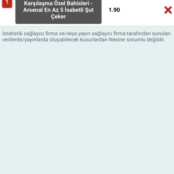 Maç Raporundaki 5 İsabetli Şut Dikkate Alınmadı, Ödül Ödemesi Yapılmadı