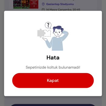 Passo Biletim Sepetteyken Hata Verip Başkasına Satıldı