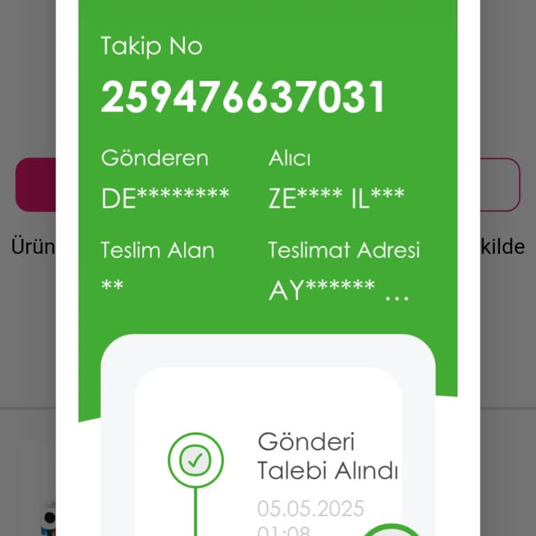 Kolay Gelsin Kargo İle Siparişim Günlerdir Teslim Edilmedi