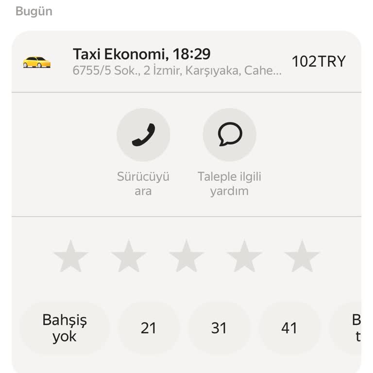Yandex GO'da Sürücü Kaynaklı İptal İçin Haksız Ücret Kesintisi