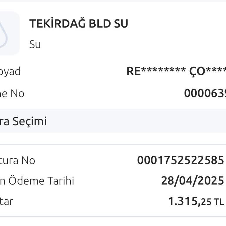 Su Faturasında Anormal Artış Ve Okuma Süresi Şikayeti