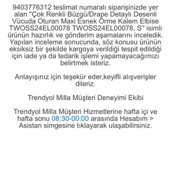 Eksik Ürün Ve Yetersiz Çözüm: Trendyol Express İle Yaşanan Sorun