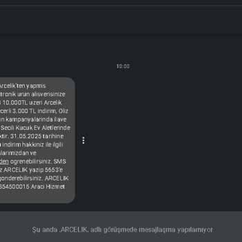 Arçelik'in Hediye Çeki Kampanyası Aldatıcı Ve Şeffaf Değil!