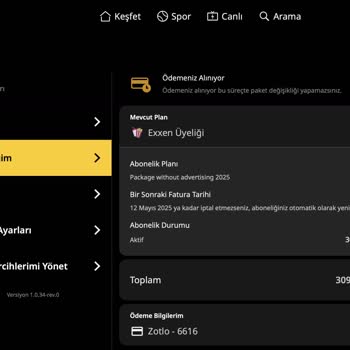 Exxen Abonelik İptali Sırasında Karşılaşılan Hatalar Ve Kullanıcı Deneyimi Sorunları