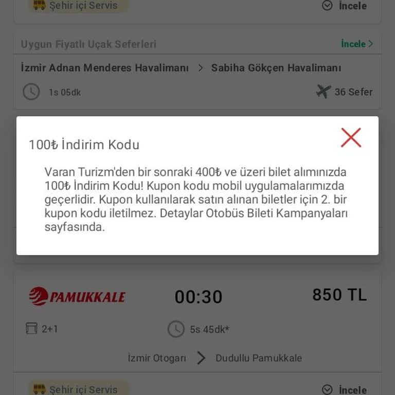 Vaat Edilen İndirim Kuponu Gönderilmedi