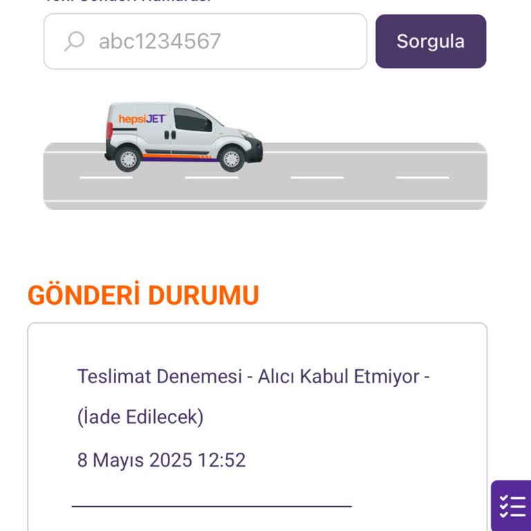 Kargo Bölgeye Teslimat Yapmadı, Mağduriyetim Giderilmedi