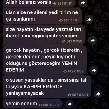 Olumsuz Davranışlar Ve Tehditlerle Karşılaştım