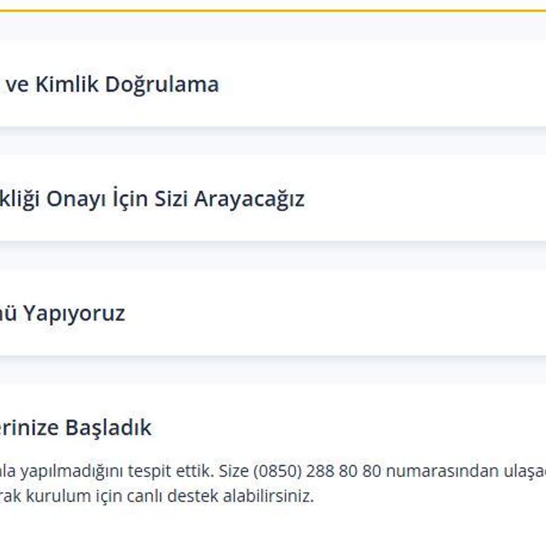 İnternet Bağlantısı Yok, Müşteri Hizmetlerine Ulaşılamıyor!