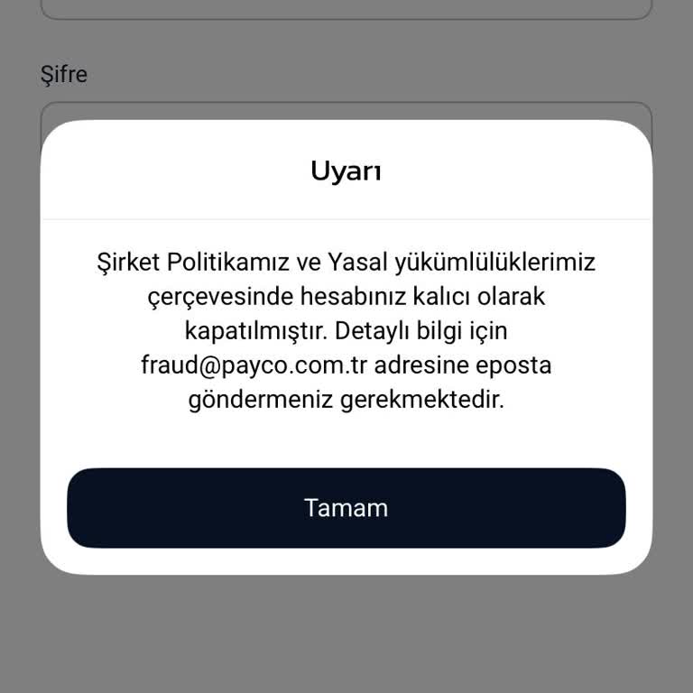 Hesabım Kapandı, Param Ve Yanıtım Yok!