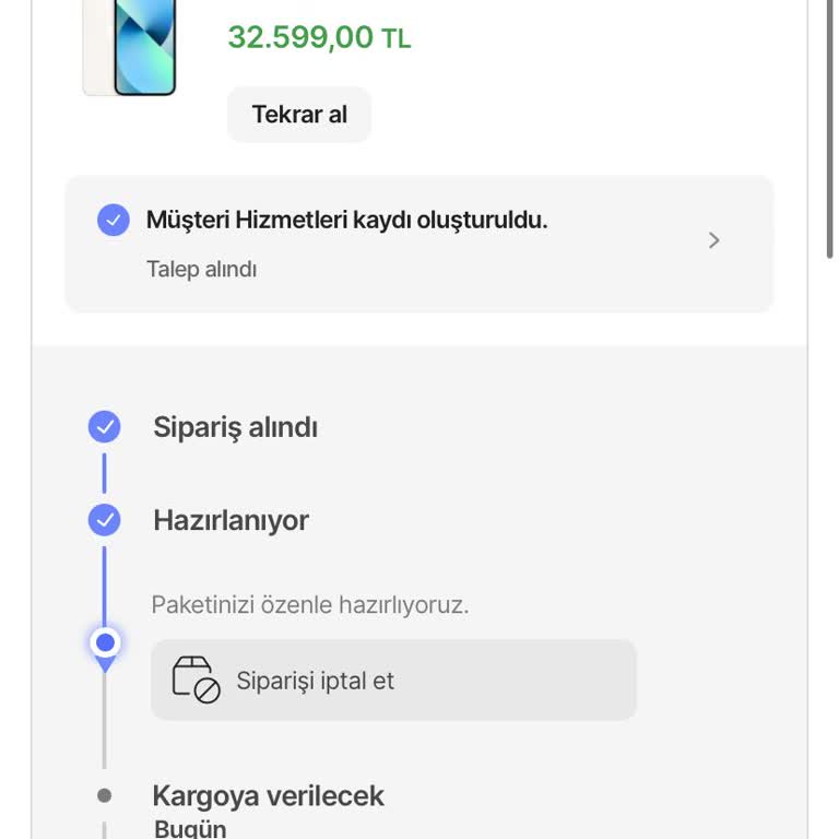 Hepsiburada'dan Aldığım Ürün Teslim Edilmedi, Müşteri Hizmetleri Sorunu Çözmüyor