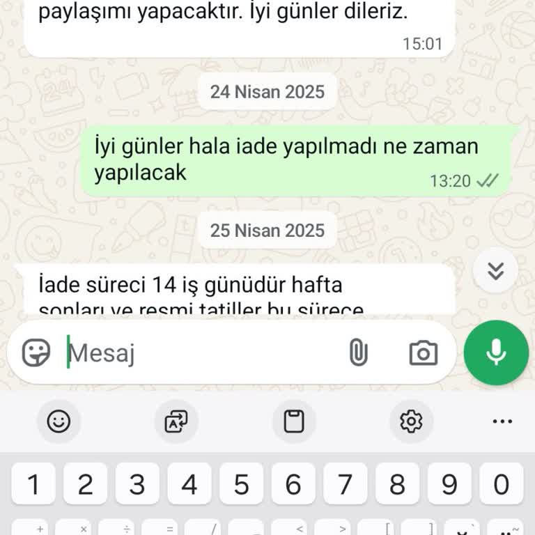 İade Edilen Elbisenin Ücreti Bir Aydır Ödenmiyor, İletişime Geçilmiyor