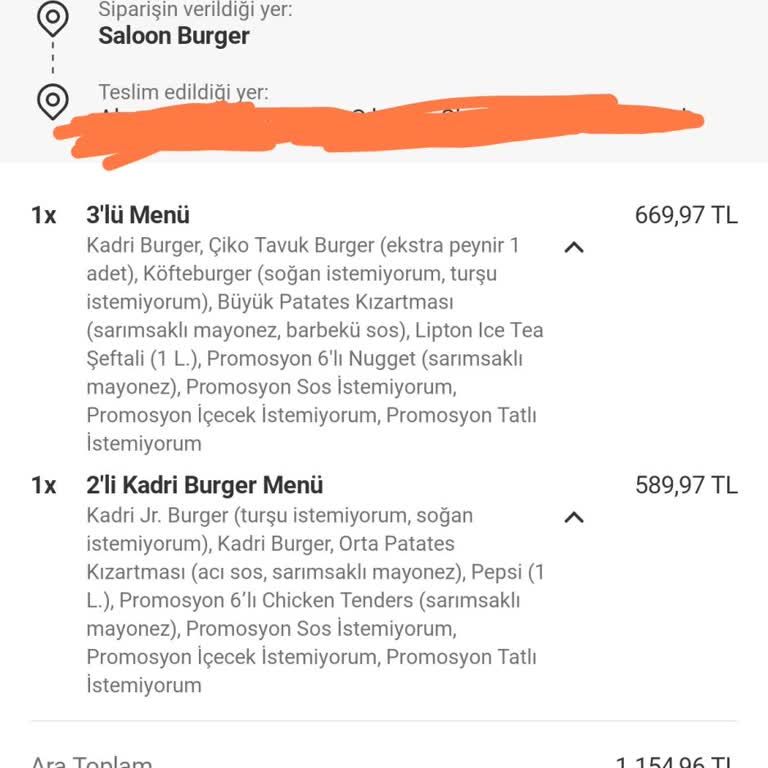 Eksik Sipariş Ve İlgisiz Müşteri Hizmeti Mağduriyeti