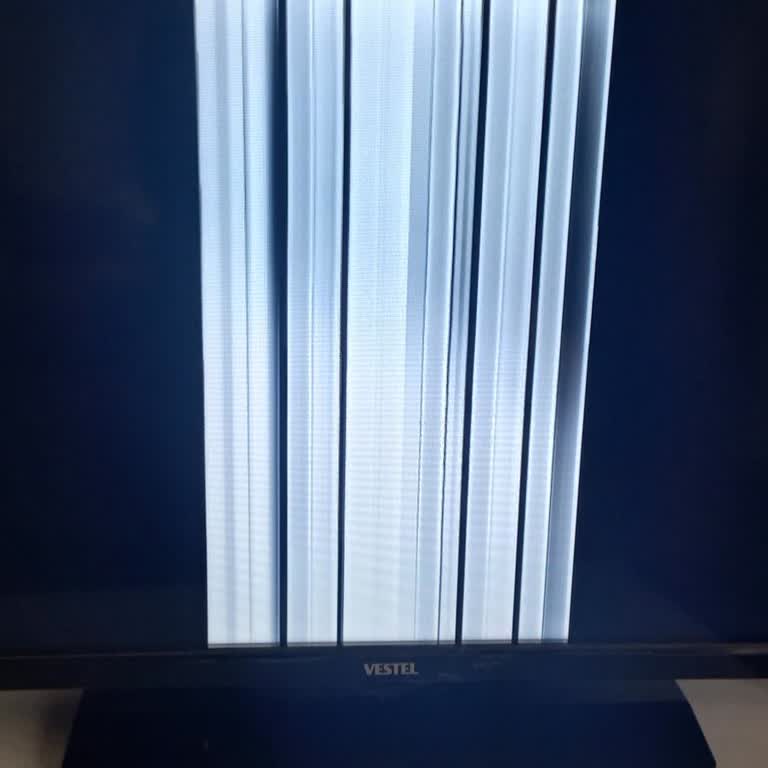 Az Kullanılan Vestel TV'de Kısa Sürede Ciddi Görüntü Arızası