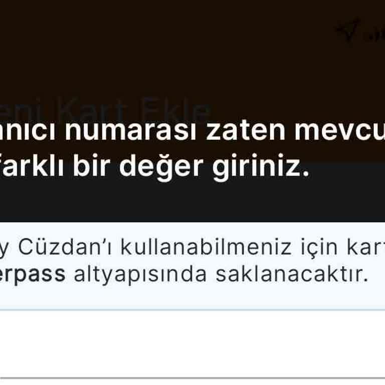 Migros Sanal Markette Masterpass Hesabı Açma Sorunu Çözülmüyor