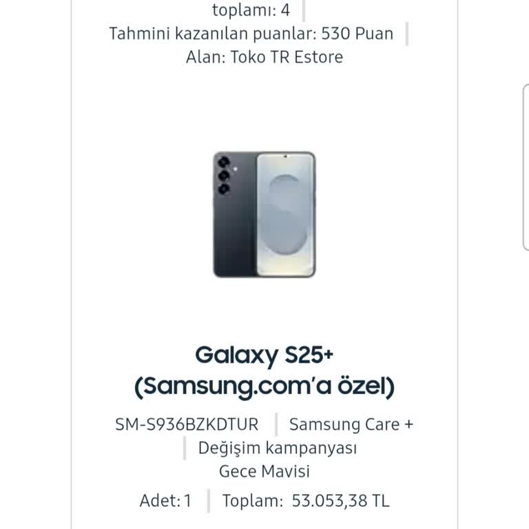Samsungdan Alınan Telefonun Ücret İadesi Yapılmıyor