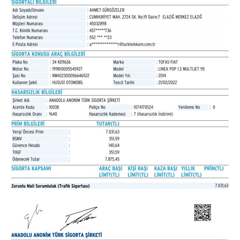 Sigorta İndirimi Söz Verildi, İade Yapılmadı