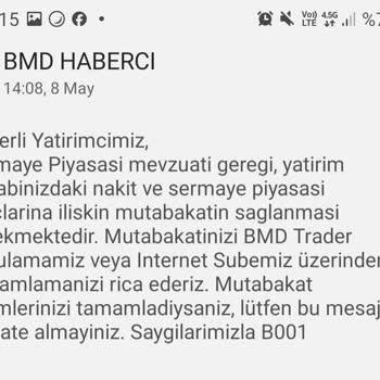 Bilgim Dışında Gelen SMS Ve Maillerden Rahatsızım