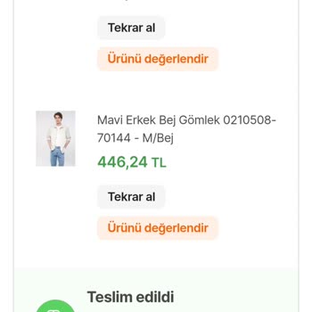 Mavi Gömlekte Renk Atması Ve Garanti Süresinde Mağaza İlgisizliği