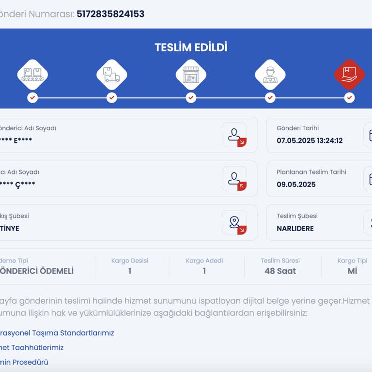 Teslim Edildi Görünen Kargom Bana Ulaşmadı Hatalı Teslimat Mağduriyetim Var
