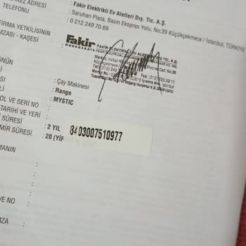 Fakir Çay Makinesi Sürekli Arızalı Servis Çözüm Sunmuyor