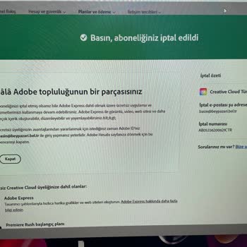 Adobe Üyelik İptalinde Ücret İadesi Yapılmıyor, Muhatap Bulunamıyor