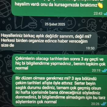 Fotoğraf Çekimi İçin Alınan Ücretin Karşılığı Verilmedi