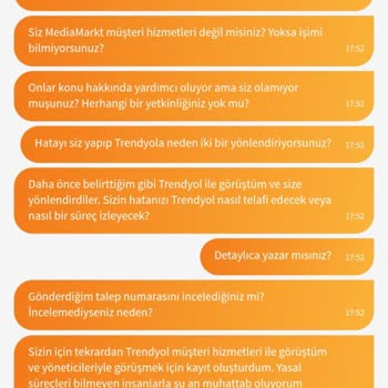 Yanlış Ürün Gönderimi Ve Değişim Reddiyle Mağduriyet