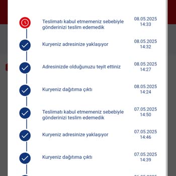 Aras Kargo Karabaş Şubesi Kargomu Teslim Etmiyor, Yanıltıcı Bilgi Veriyor