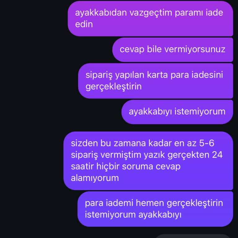 Hayzer Markasında Değişim Ve İade Sorunu: Müşteri Hizmetlerine Ulaşılamıyor