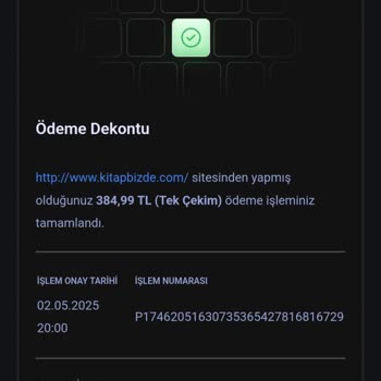 Kitap Siparişim Hakkında Mağduriyetimin Giderilmesini Talep Ediyorum