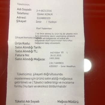 Avva Şişme Yelekte Deforme Ve Yetersiz Müşteri Hizmeti