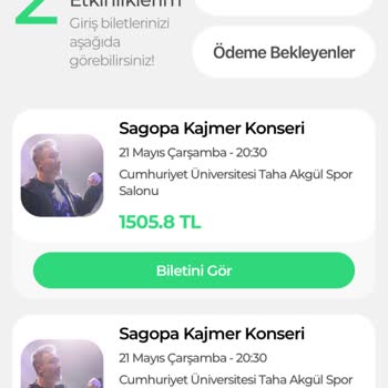 Ertelenen Konser İçin Bilet İadesi Sorunu Yaşıyorum