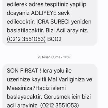 Aile Yakınlarının Borç Nedeniyle Aranması Ve Psikolojik Baskı