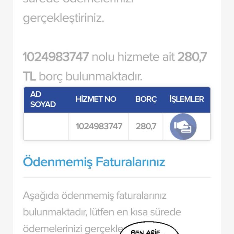 Taahhüt Bitiminde Açıklamasız 280 TL Hukuki Borç Çıkarılması Mağduriyetim