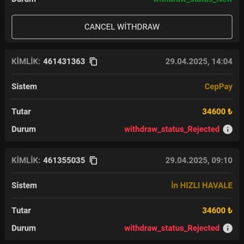 Casinova Kazanç Ödemesinde Sorun ve İletişim Eksikliği