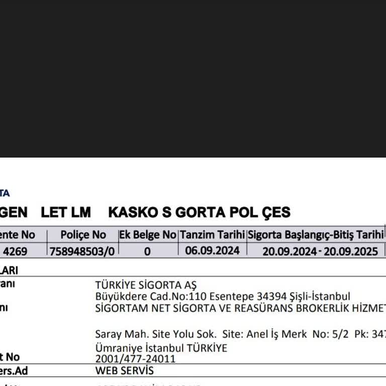 Kaza Sonrası Poliçem Haksız Şekilde İptal Edildi