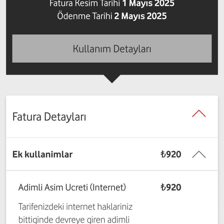 Bilgi Verilmeden Adımlı Aşım Ücreti Yansıtılması