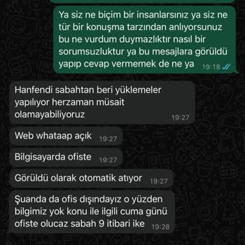 Teslimat Gecikmesi Ve Tutarsız Bilgilendirme Mağduriyeti